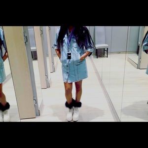 TopShop boutique Denim Dress